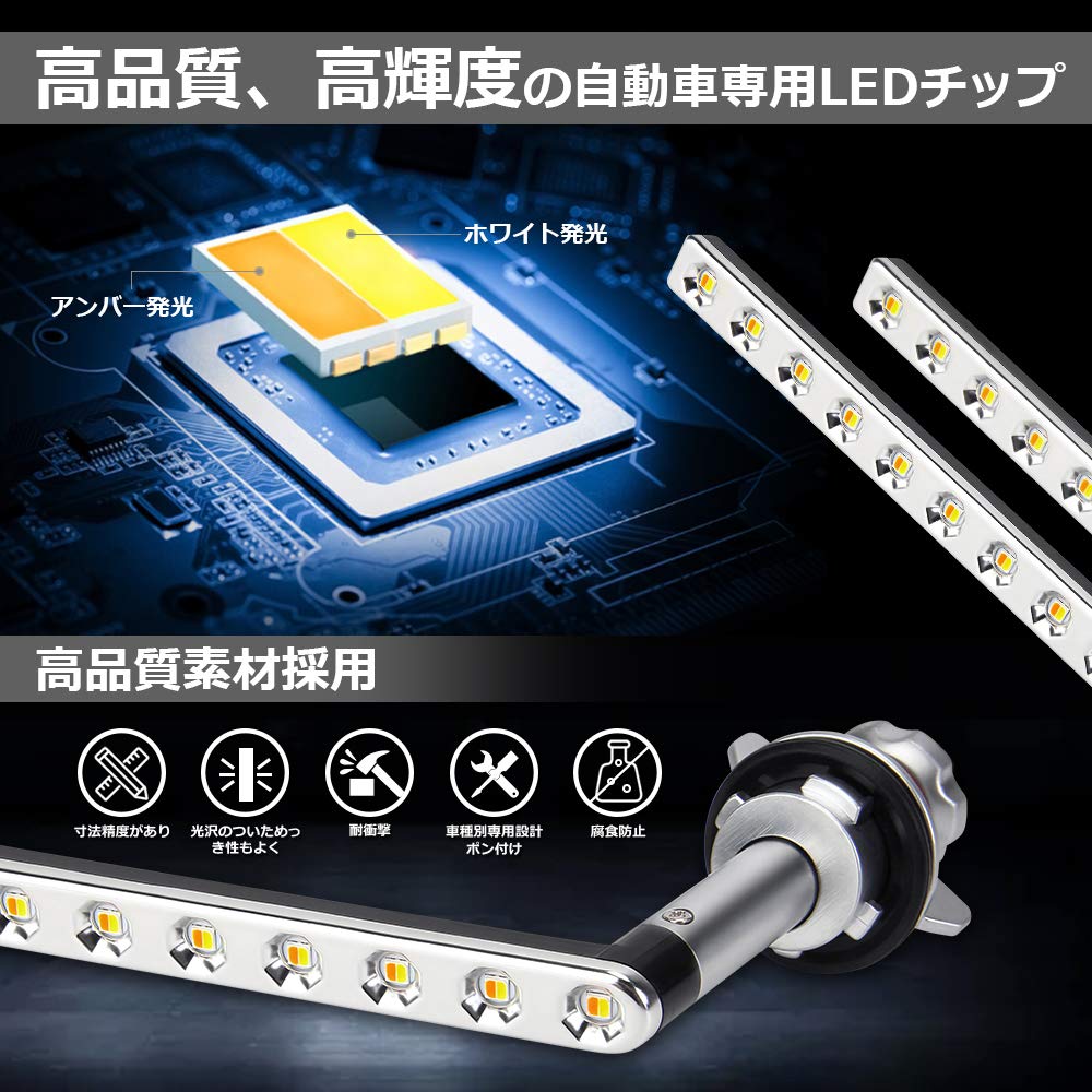 Delica D5 LED Turn Kit with Sequential Turn Signal Hyperflash Prevention for Delica D5 Late Model CV2W Dual Color Switching LED Turn Signal Stealth