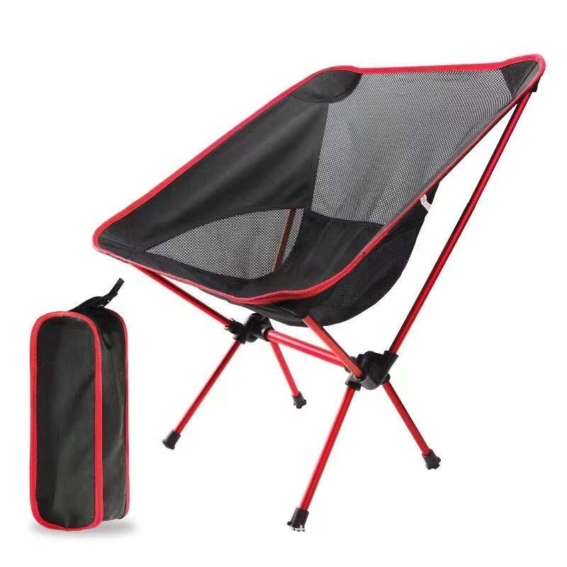 Outdoor-Stuhl Ultraleicht Faltbare Campingstühle Tragbar Kompakter Campingstuhl mit Tragetasche für Outdoor Angeln Wandern Strand