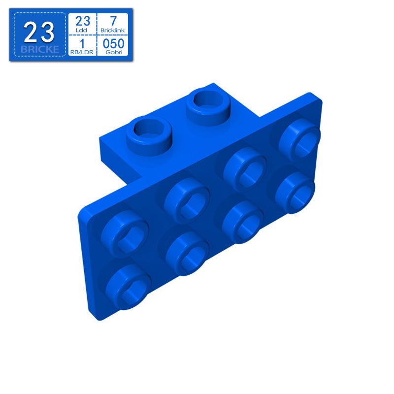 BRICKE 1x2-2x4 Winkelstück, Kompatibel mit Lego 93274/21731 Bausteinen
