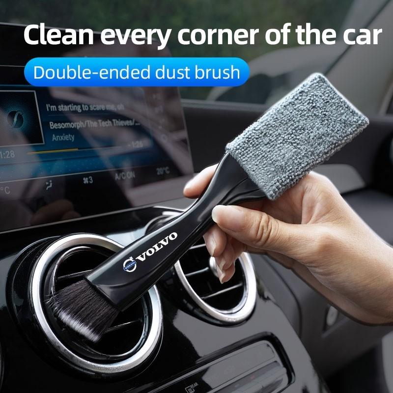 Car Air Vent Cleaning Brush Auto Interior Dust Removal Tools For Volvo Xc60 Xc90 V40 V60 S60 V50 V90 S80 C40 XC40 V70 XC70