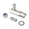 Bike Front Derailleur Extender Stainless Steel With 15 5mm Adjustable Distance