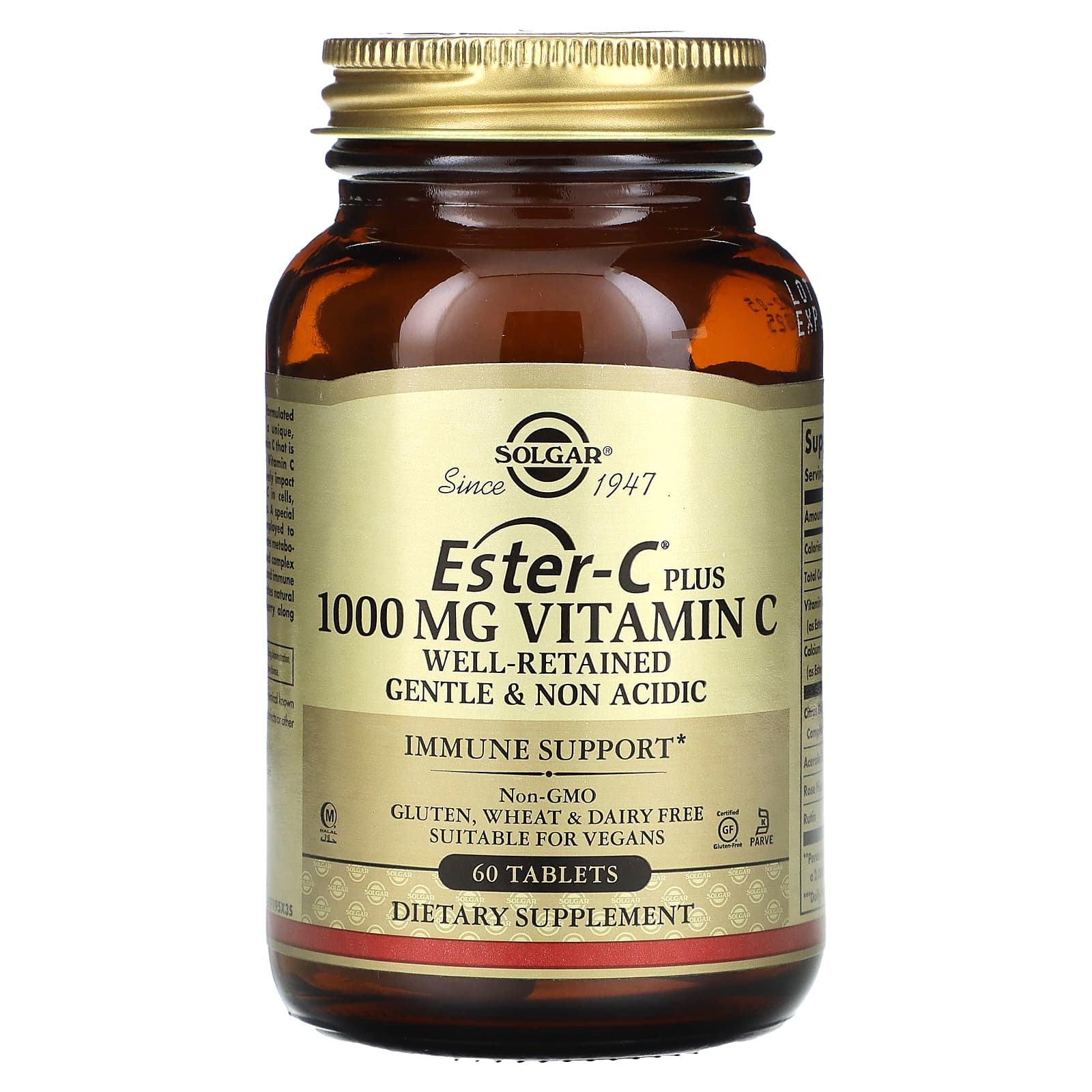 

Ester-C Plus Vitamin C, 1,000Mg, 60 Tablets