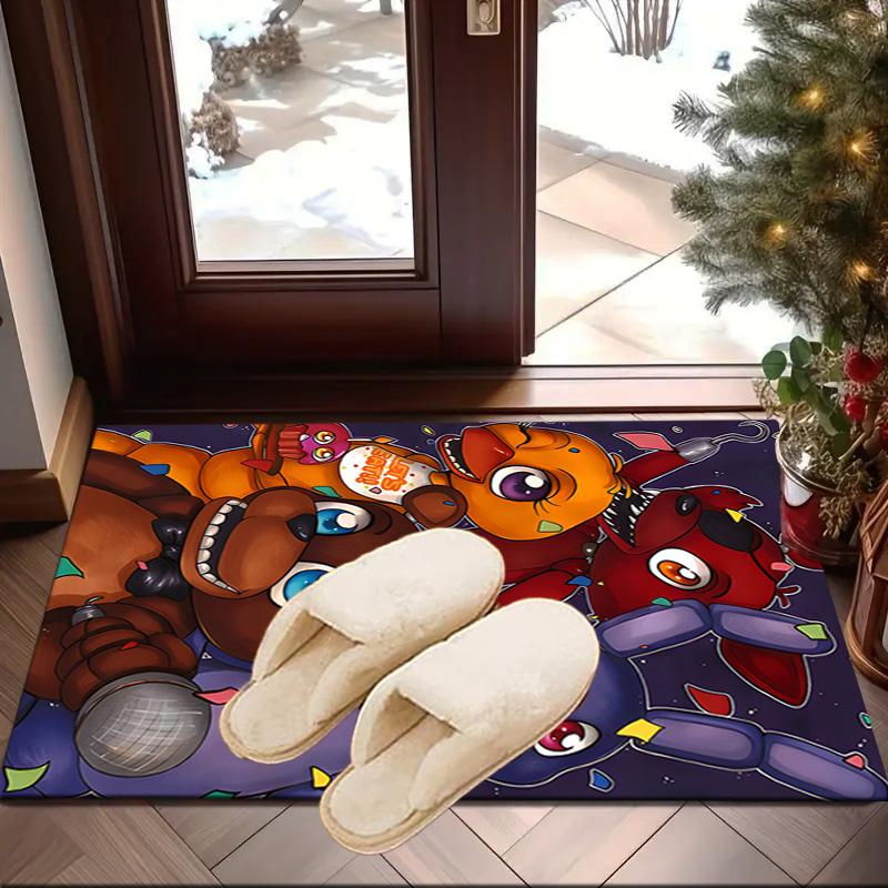 Fnaf Character Collage Carpet, Chair Rug,Rug for Office Bedroom living rooms, Doormat decor Fan Gift Christmas Gift