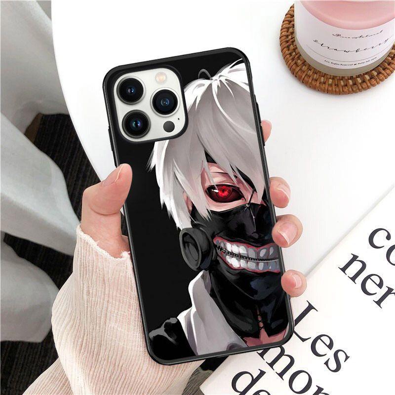 Soft Funda Tokyo Ghoul Anime Kaneki Ken Phone Cover For Iphone 14pro 11pro 12 13pro Max 5 6s Xs 7 8plus SE Xr 12mini Coque Cases