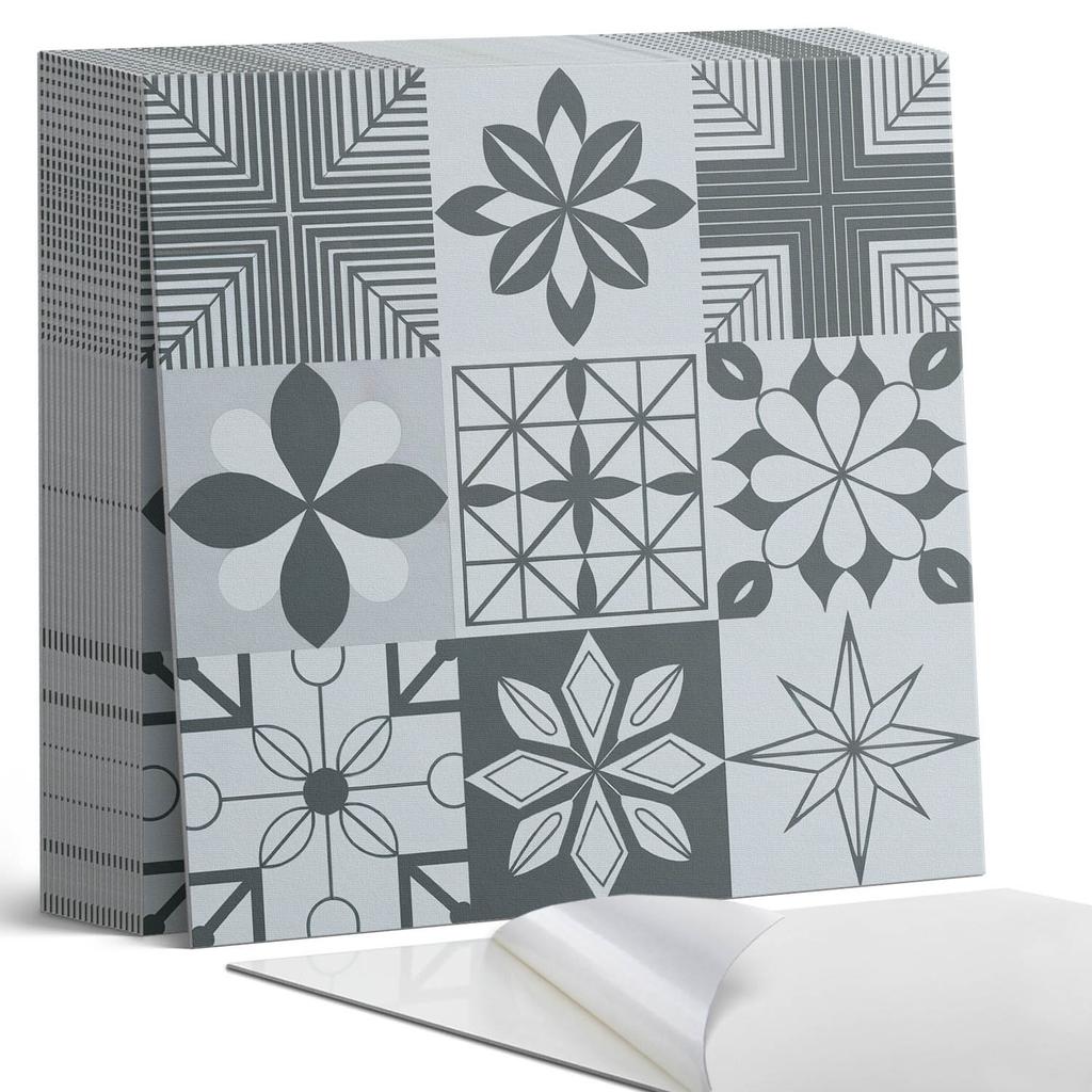 Set of PVC Tiles With a Pattern Self-Adhesive For Bedroom Geometric Patterns In Mosaic 20X20X20 Cm