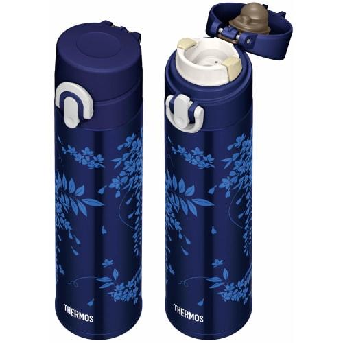 Thermos Water Bottle Made in Japan Vacuum Insulated Mobile Mug 400ml Fuji JOA-402 FJI