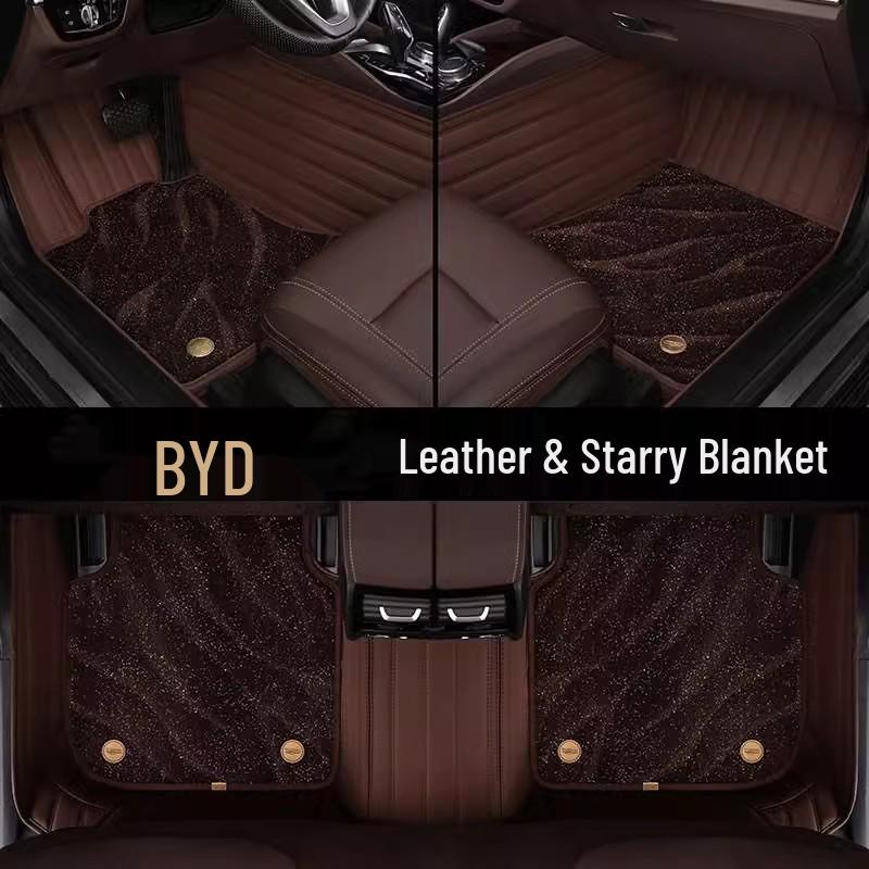 BYD Han EV Special Full Surround Floor Mats - Thousand Mountain Silk Loop 2022