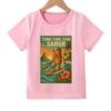 Children's Printed T-shirts, Fashionable, Round Neck, Casual Outdoor T-shirts