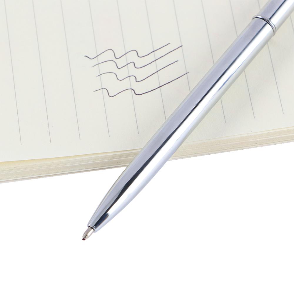 Gifts Stainless Still Stationery Rod Rotating Slender Ballpoint Pen Metal Ball Pen