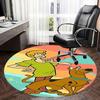 Scooby Doo,Mystery Solving Chair mat Round Rug Office carpet, Non slip, Suitable for Living Rooms, Bedrooms,Decor1205738a