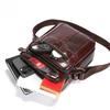 BULLCAPTAIN New Men's Shoulder Bag Multi Pocket Men's handabgs 100% Cowhide Quality designer luxury bag Messenger bag