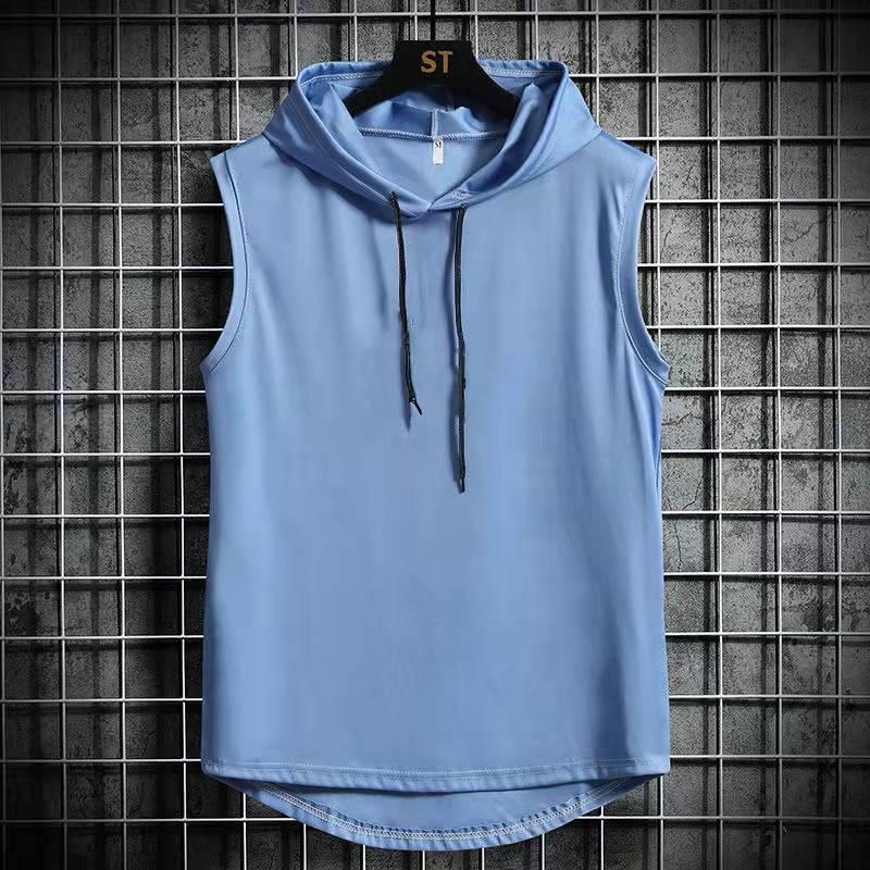 Men's Trendy Hooded Sleeveless Sport Vest