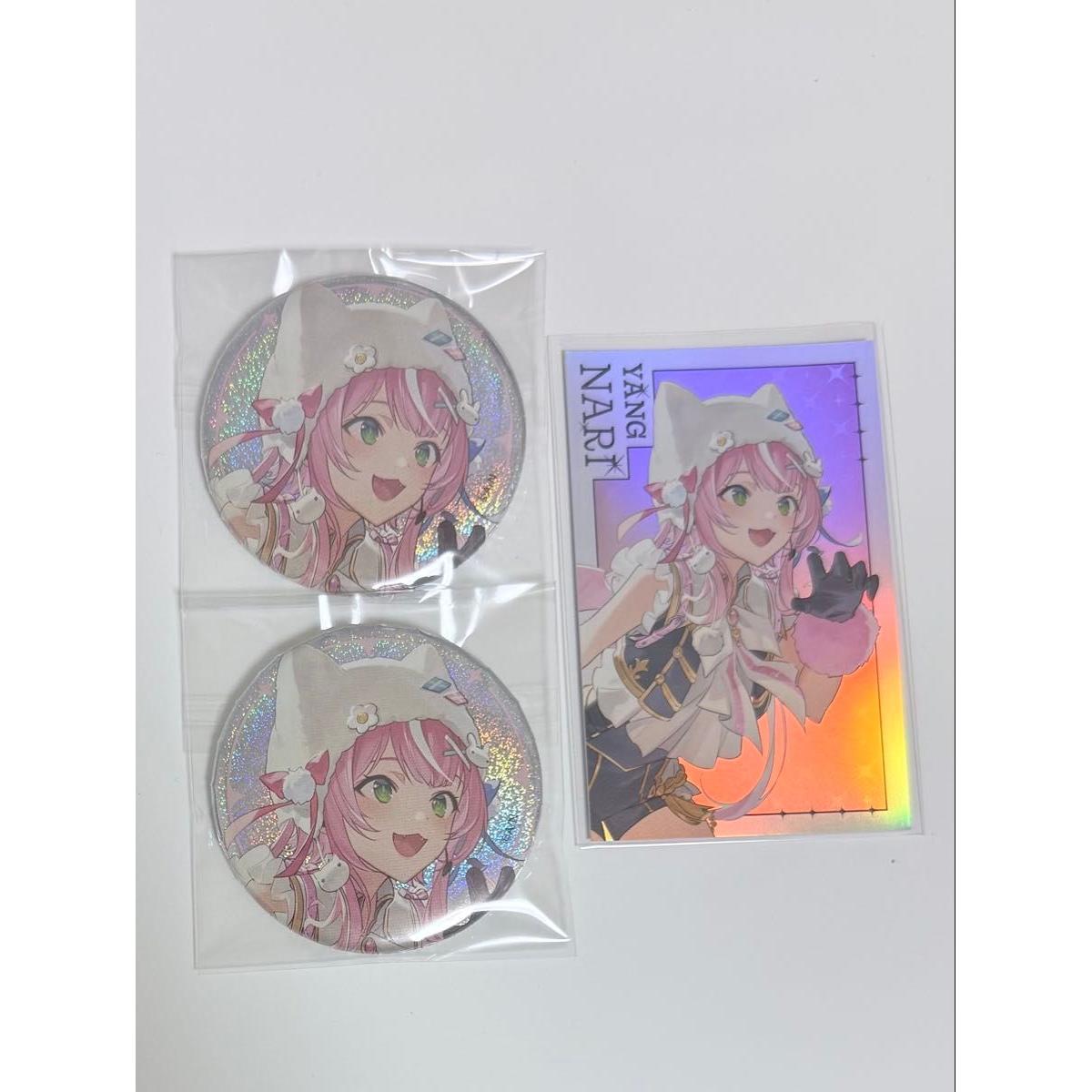 Used Yannari Nijisanji Niji Fes 2026 CONCERTO can badge, check
