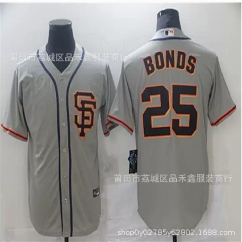 Mens Baseball Jersey Number 35 Crawford San Francisco Giants Style Cotton Sports Uniform Basketball Practice