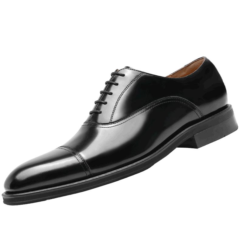 DESAI Men s Cap-Toe Oxford Business Dress Shoes 40