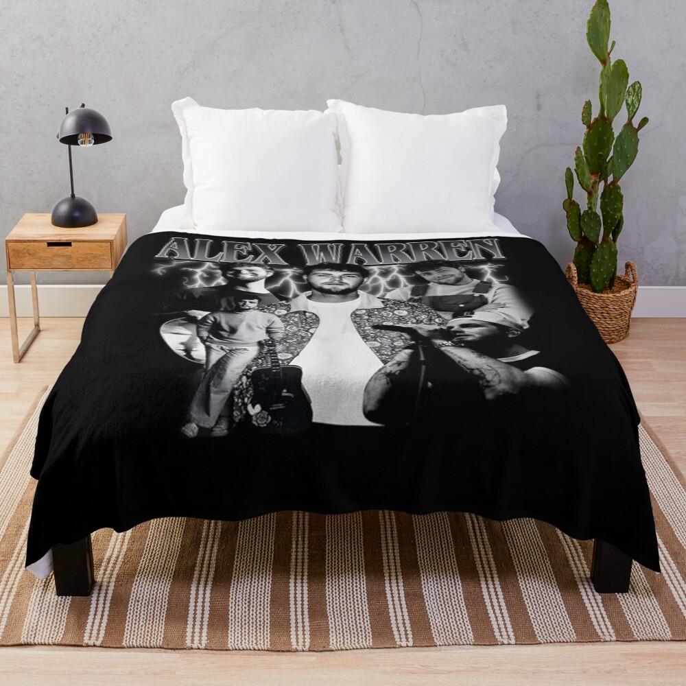 Alex Warren Tour Vintage Throw Blanket