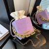 Fashion Chain Shoulder Bag, Crossbody Small Square Bag, Women's Bag