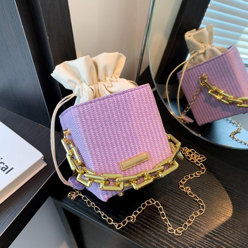 Fashion Chain Shoulder Bag, Crossbody Small Square Bag, Women's Bag