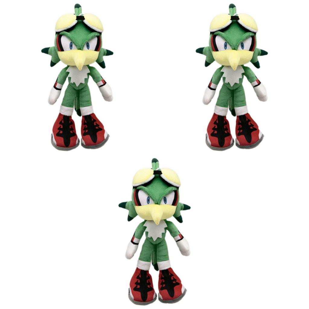 Sonic Jet Il Falco Riccio Verde Peluche Bambole 30cm Kawaii Giocattolo Morbido Per Regali per Bambini