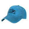 TIKKA Logo Washed Cotton Baseball Cap Classic Fit Unisex Outdoor Hat with Embroidered Brand Design