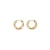 Elegant Women's Geometric Circle Clip-on Earrings – Simple, Stylish, and Luxurious