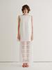 GANISONG Bridal Bow Shower Dress_White