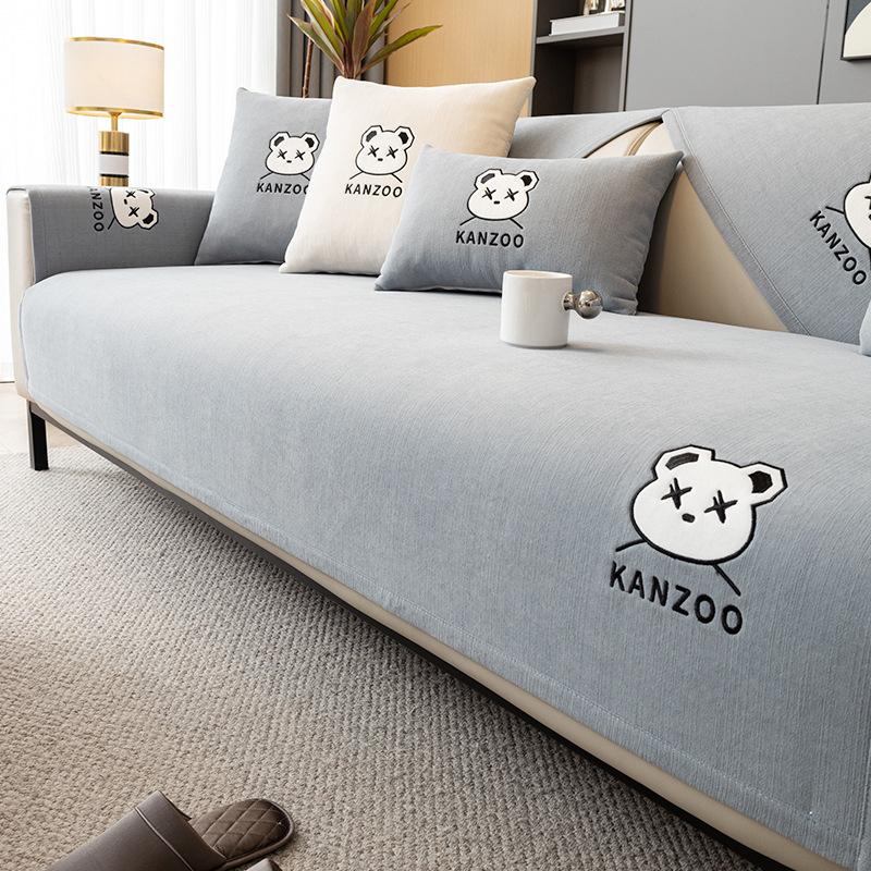

Chenier Sofa Cushion New Four Seasons Universal Cartoon Series Seat Cushion Non-Slip Armrest Cover Cloth Towel 70*70cm