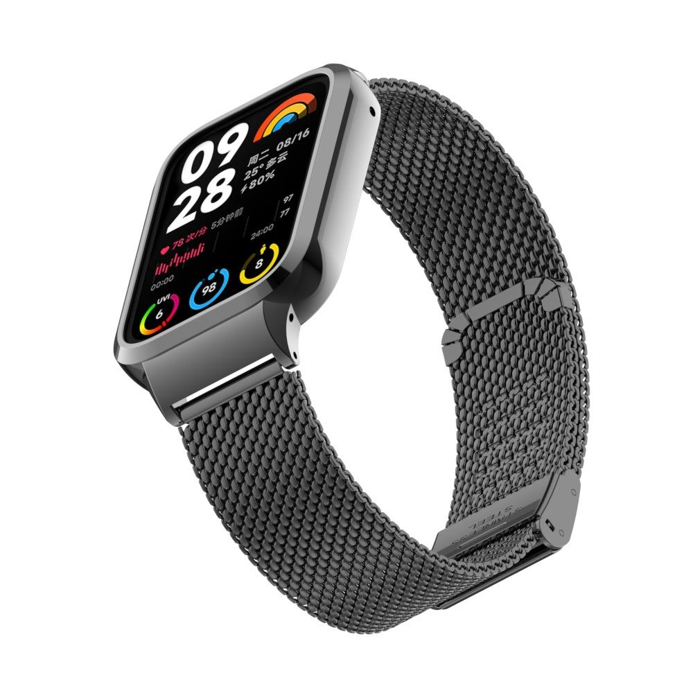 Metallband für Xiaomi Mi Band 8 pro Armband Armband für Xiomi Mi Band 8pro Armband Metall Edelstahl Gehäuseschutz