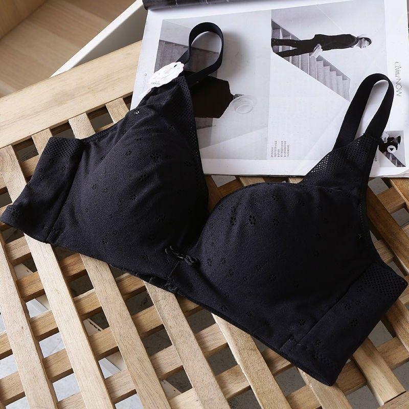 Women Push Up Bras Solid Simple Backless Wireless Girls Bras Female Underwear