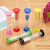 1/6 Piece Sand Clock Colorful Hourglass Timer 0.5/1/2/3/5/10 Minutes Klepsydra Children Decoration Child Clocks Home Decor Watch