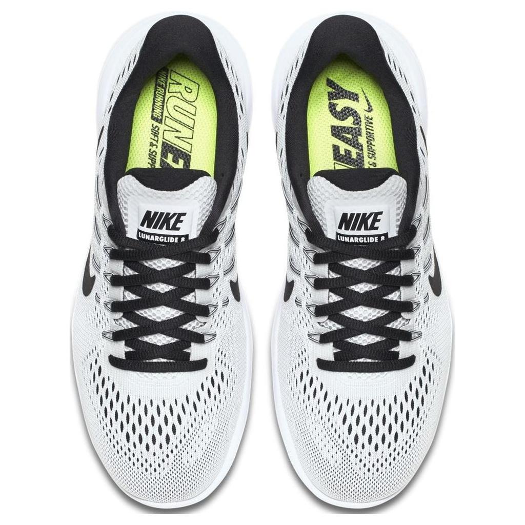 New Nike Lunarglide 8 Slip Resistant Low Top Running Shoes Women's Gray 843726-101