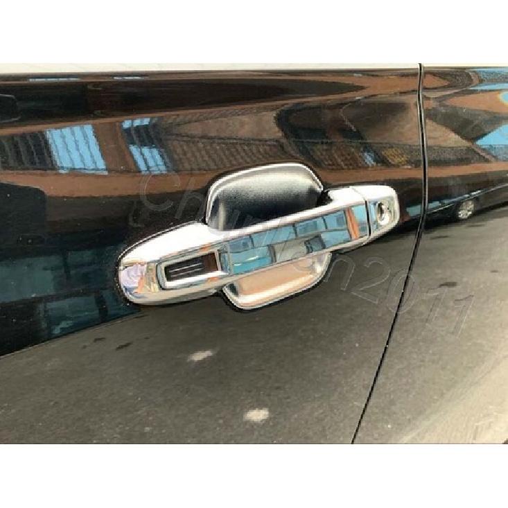 Door Handle Bowl Cover Trim for - Subaru Forester Chrome 4PCS Handles