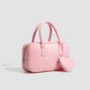 Pinkes Mädchenherz Hand-Boston-Tasche Damen Arbeit im Frühling und Sommer Pendeln Verschiedene Artikel Hand-Kissen-Tasche