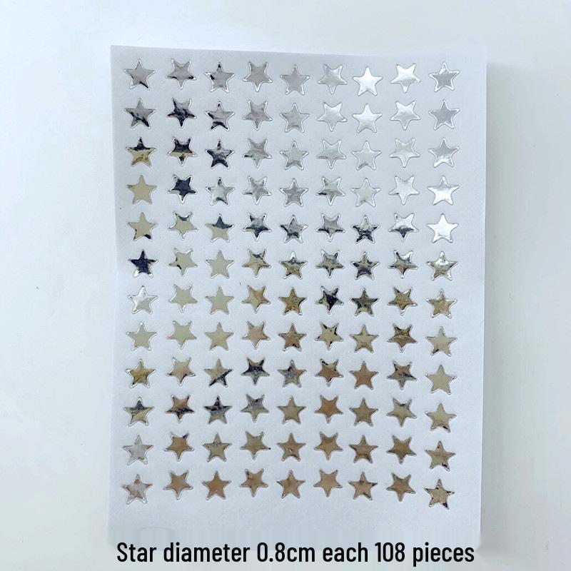 Five-Pointed Star Reward Stickers for Kindergarten - Teacher and Student Self-Discipline Chart