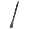 Star Screwdriver Bit Square Socket 12in S2 Alloy Steel Rustproof Hand Tool for Ratchet WrenchT35