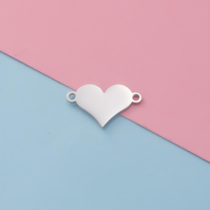 

Подвеска в форме сердца из нержавеющей стали для изготовления украшений своими руками