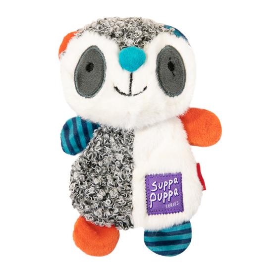 

Звуковая игрушка для домашних животных, плюшевые коренные зубы, устойчивые к укусам, анти-деформация, снятие стресса, чистка зубов, мягкая интерактивная игрушка для домашних животных для собак Raccoon