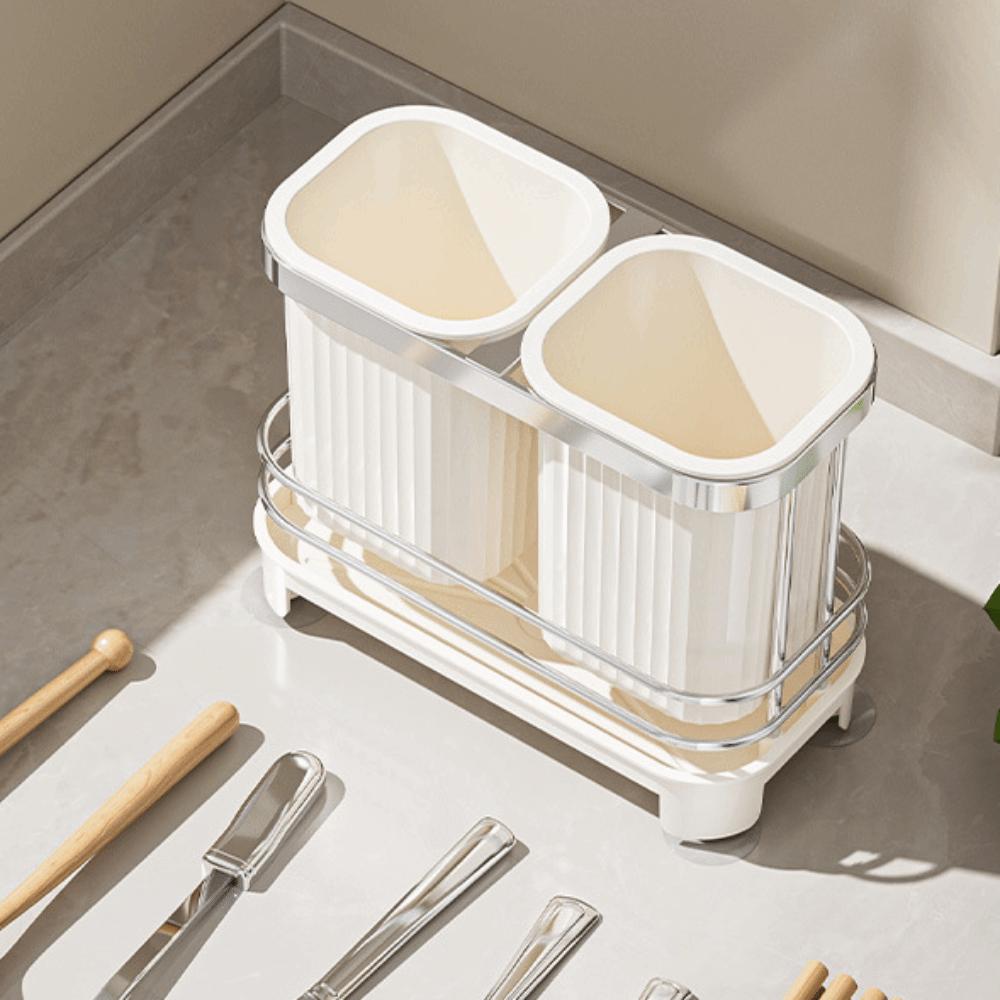 Light Luxury Chopstick Storage Rack Multi-functional Cutlery Drain Stand Cutlery Storage