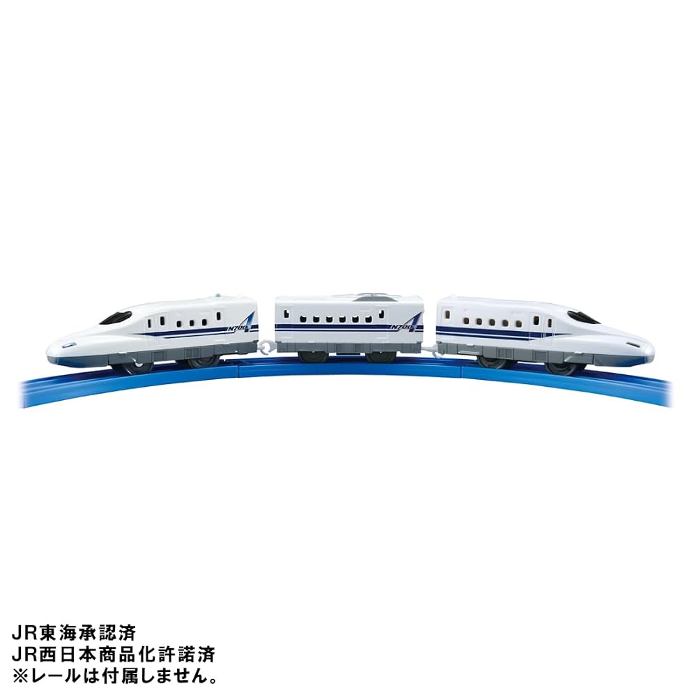 TAKARA TOMY PLARAIL S-01 N700A Shinkansen Train Toy with Light for Ages 3+