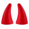 2 Pcs Bumper Decoration Car Horns Automobile Devil Horns