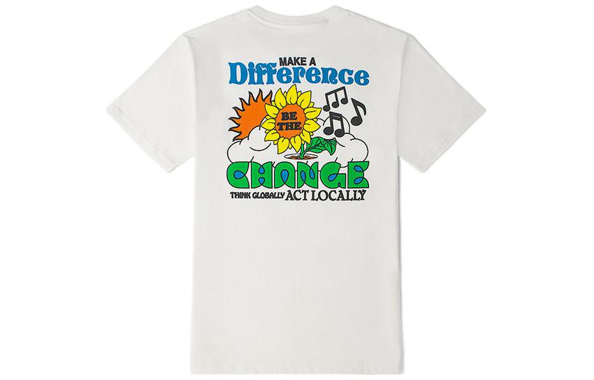 Vans ECO POSITIVITY T Shirt Unisex White VN0A7PL87VJ M