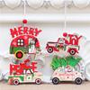 Frohe Weihnachten Neujahr Dekor Weihnachtsbaum Dekoration Anhänger Autobrett Muster Anhänger Home Urlaub Party Weihnachtsgeschenk Ornamente