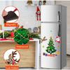 Christmas Decorations Refrigerator Magnet Room Decoration Magnetic Christmas Tree Decorations Santa Reindeer Magnets Fridge Stickers