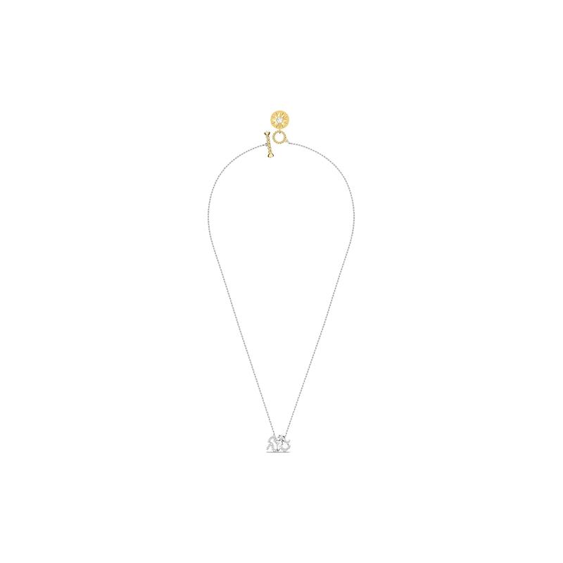 Swarovski Zodiac Constellation Women Aquarius Necklace Women s Silver 5561421 серебряный