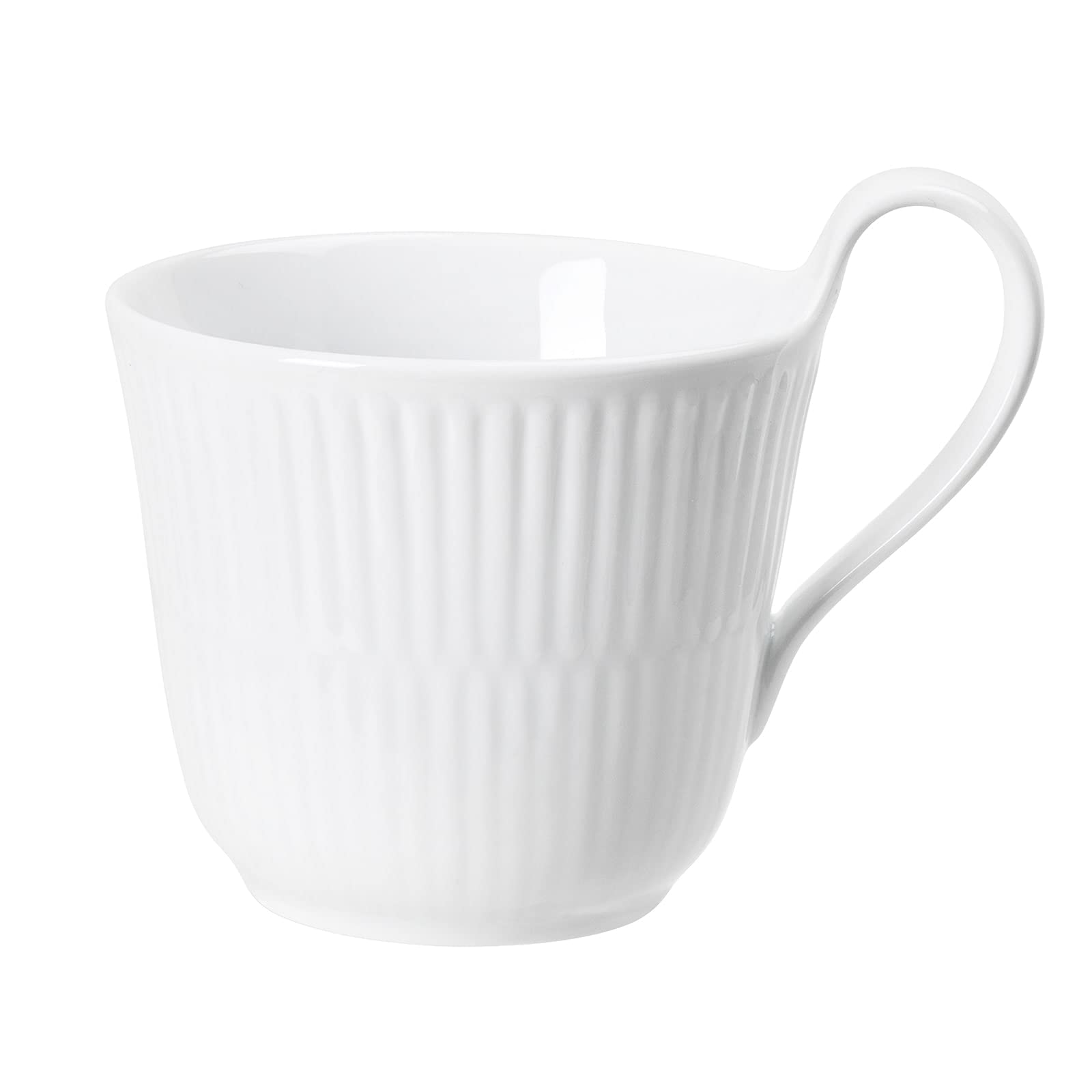 

[Officially Imported] Royal Copenhagen White Fluted High-Handle Mug, 240ml, 1062484