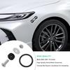 Universal Bumper Quick Release Kit, Aluminum Fasteners for Front Rear Bumper Trunk Fender Hatch Lids (Black, 18 Pieces)