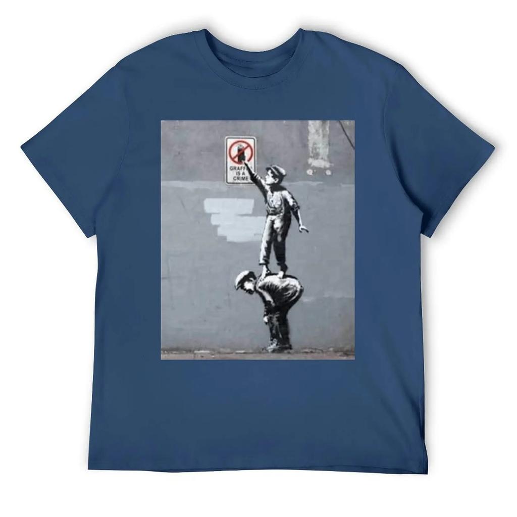 Graffiti Is A Crime Classic For Sale T-shirt Fresh Campaign  Cool Top Tee Unique Travel Eur Size