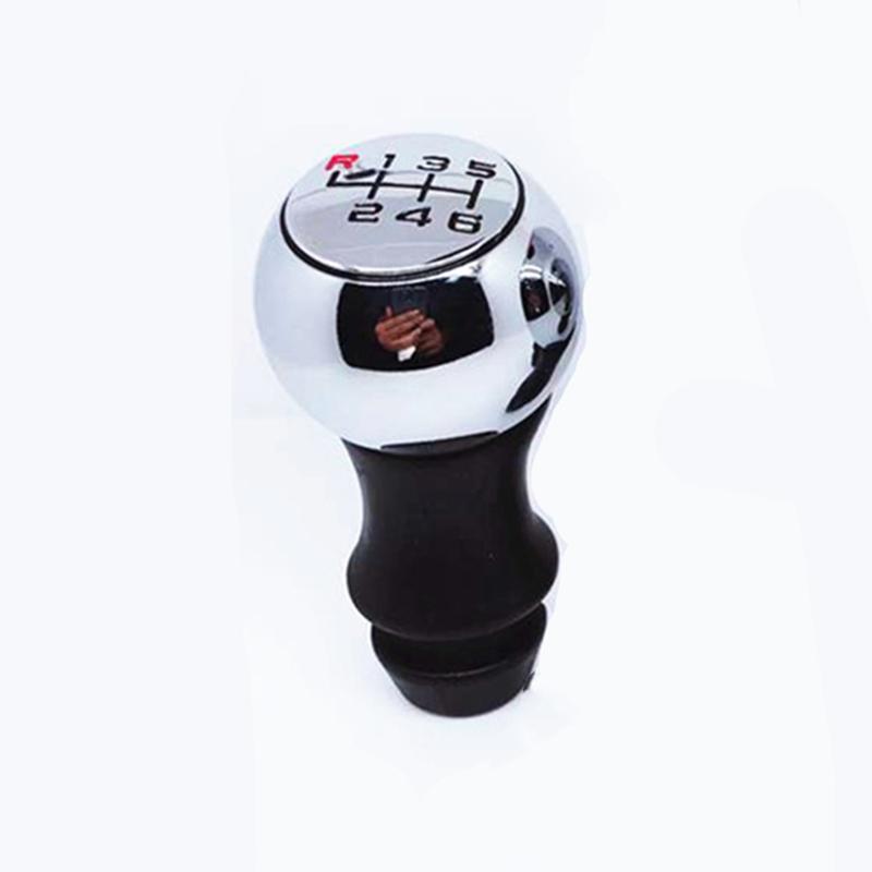 5 6 Speed Alloy MT Gear Shift Knob for Peugeot 206 306 106 307 308 301 308 807 Citroen C1 C2 C3 C4 Chrome Matte Accessories
