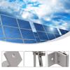 1/4 Stück Solarmodulhalter Stehfalzklemmen PV-Modul Dachfalzklemme Dächer Solarmontagehalterung Aluminiumlegierungs-Befestigung