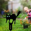 Akryl Katt , Djur Katter Staty Dekor, Prydnader Gård Dekorativa, Gångväg, Golv, Blomsterrabatt